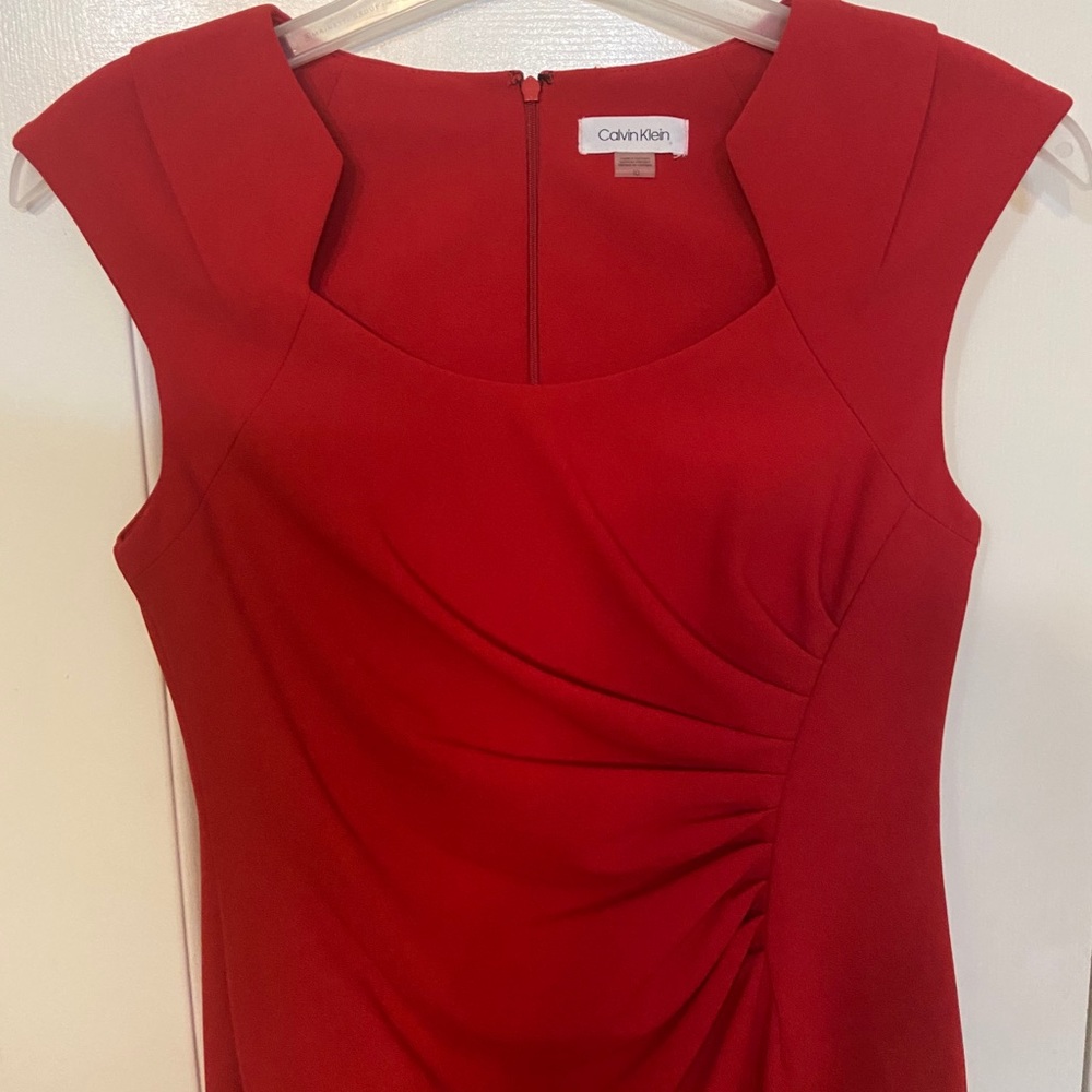 Calvin Klein Red Dress